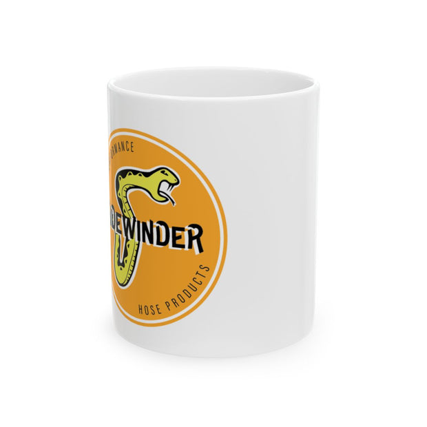 Sidewinder Round Ceramic Mug, (11oz, 15oz)